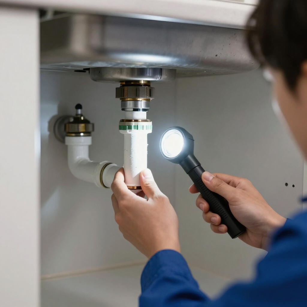 Leak repair in San Bruno